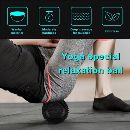 Electric Massage Ball- 4-Speed High-Intensity Fitness Yoga Massage Roller