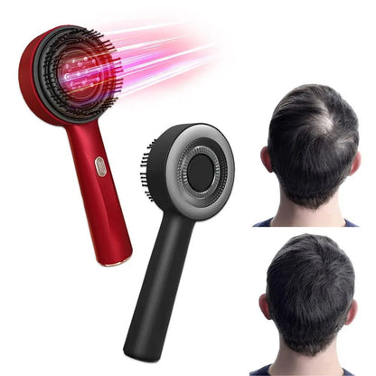 Electric Massage Red Light Therapy Comb - Red Light Scalp Therapy