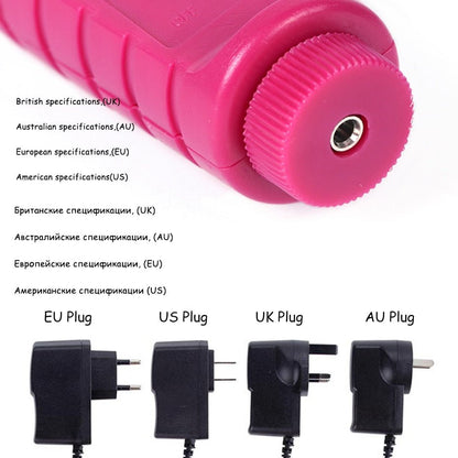 Electric Nail Drill Set - Corded Manicure & Pedicure File with 6 Bits and 6 Sanding Bands