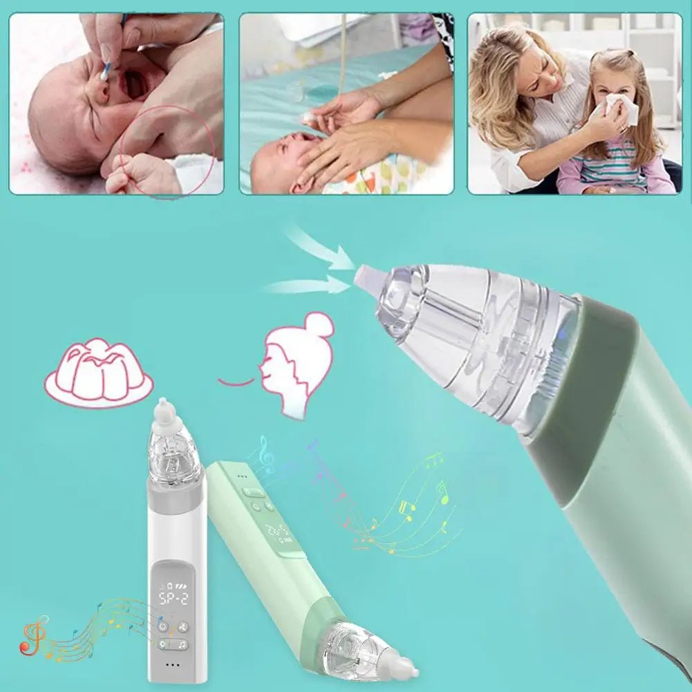 Electric Nasal Aspirator for Babies & Adults – Safe, Hygienic Nose Cleaner and Blackhead Remover