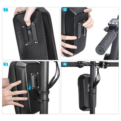 Electric Scooter Front Bag – 3L Waterproof Handlebar Storage