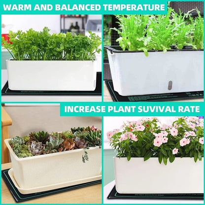 Electric Seedling Heat Mat Waterproof Heating Pad for Plants & Animals - Hydroponic Heating Pad for Seed Starting Greenhouse Rooting Germination