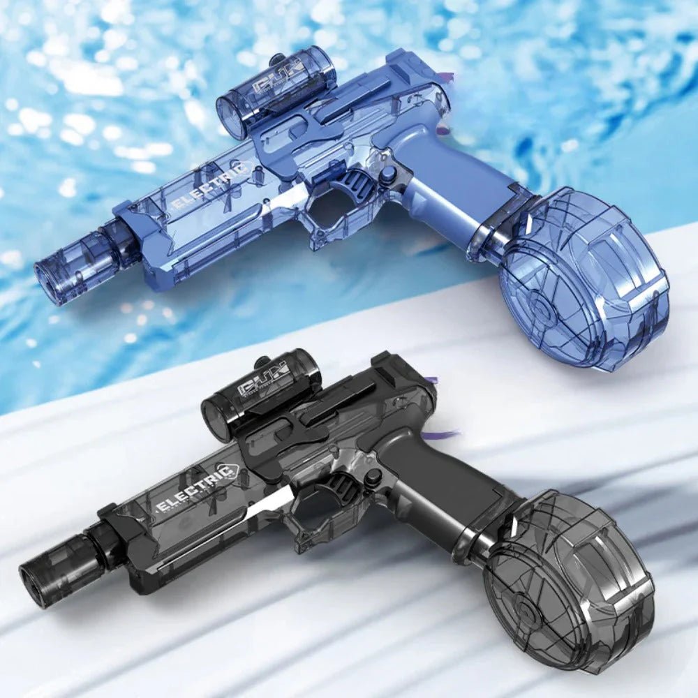 Electric Water Gun - Simulated Flame Sensor Light and Manual Power Unit
