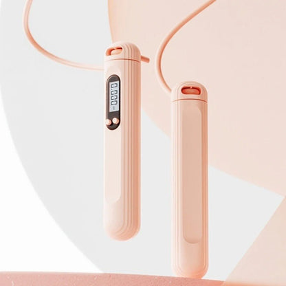 Electronic Jump Rope - Adjustable Anti-Tangle PVC Jump Rope for Men, Women, Kids - Indoor/Outdoor