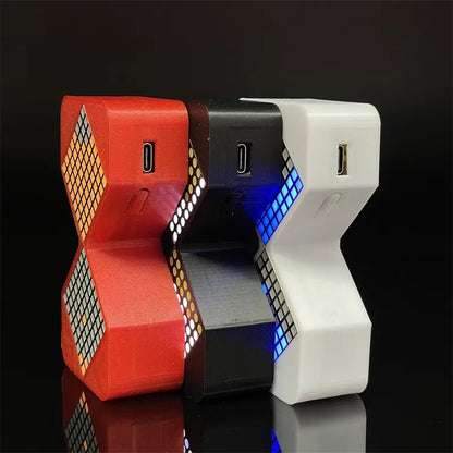Digital Hourglass - Electronic LED Hourglass Timer, Personalized Desktop Decoration Unique Art