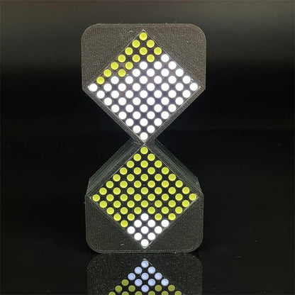 Digital Hourglass - Electronic LED Hourglass Timer, Personalized Desktop Decoration Unique Art