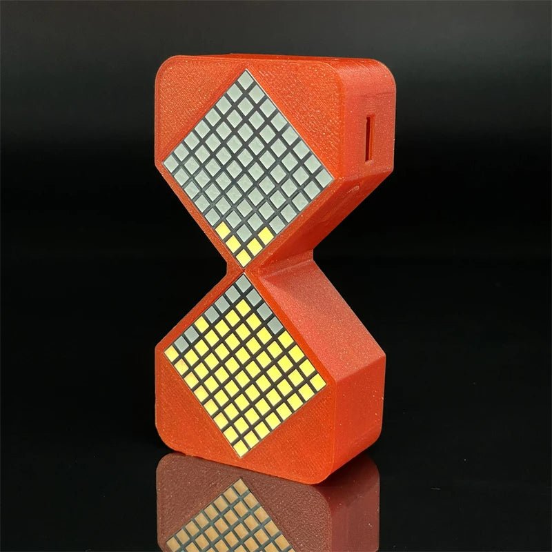 Digital Hourglass - Electronic LED Hourglass Timer, Personalized Desktop Decoration Unique Art