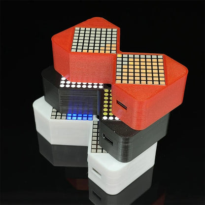 Digital Hourglass - Electronic LED Hourglass Timer, Personalized Desktop Decoration Unique Art