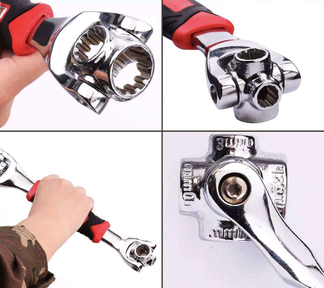 Power Wrench - Contractor-Grade 48 in 1 Wrench