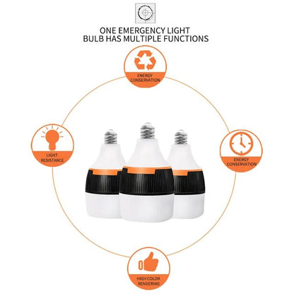 Emergency Bulb 8000K  - LED Detachable No Stroboscopic Household Energy Saving Camping Light