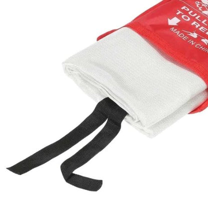 Emergency Fire Blanket - Fiberglass Fire Blanket for Kitchen & Home