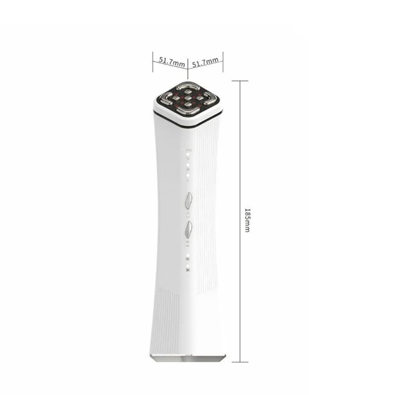 RF Care Beauty + EMS Facial Device – Face Lifting and Wrinkle Reduction, 3 Modes, USB Rechargeable