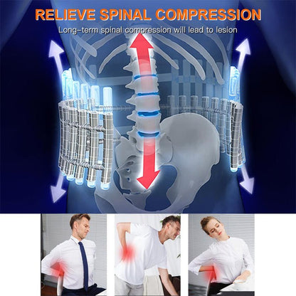 Ergo Back Pain Relief Belt - Traction Device Back Lumbar Corrector Lower Back Pain Relief for Herniated Disc