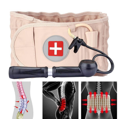 Ergo Back Pain Relief Belt - Traction Device Back Lumbar Corrector Lower Back Pain Relief for Herniated Disc