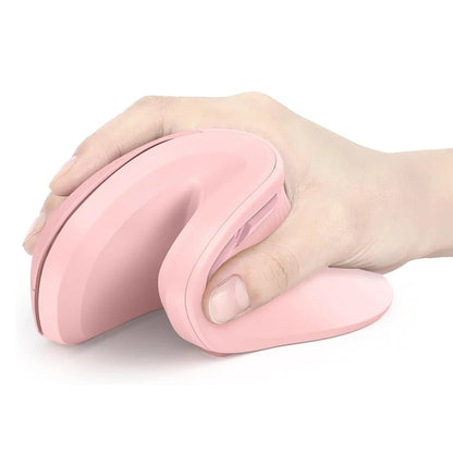 Ergonomic Vertical Mouse with Jiggler – Wireless Bluetooth & USB Dual-Mode Mouse for PC, Laptop, Mac & Windows