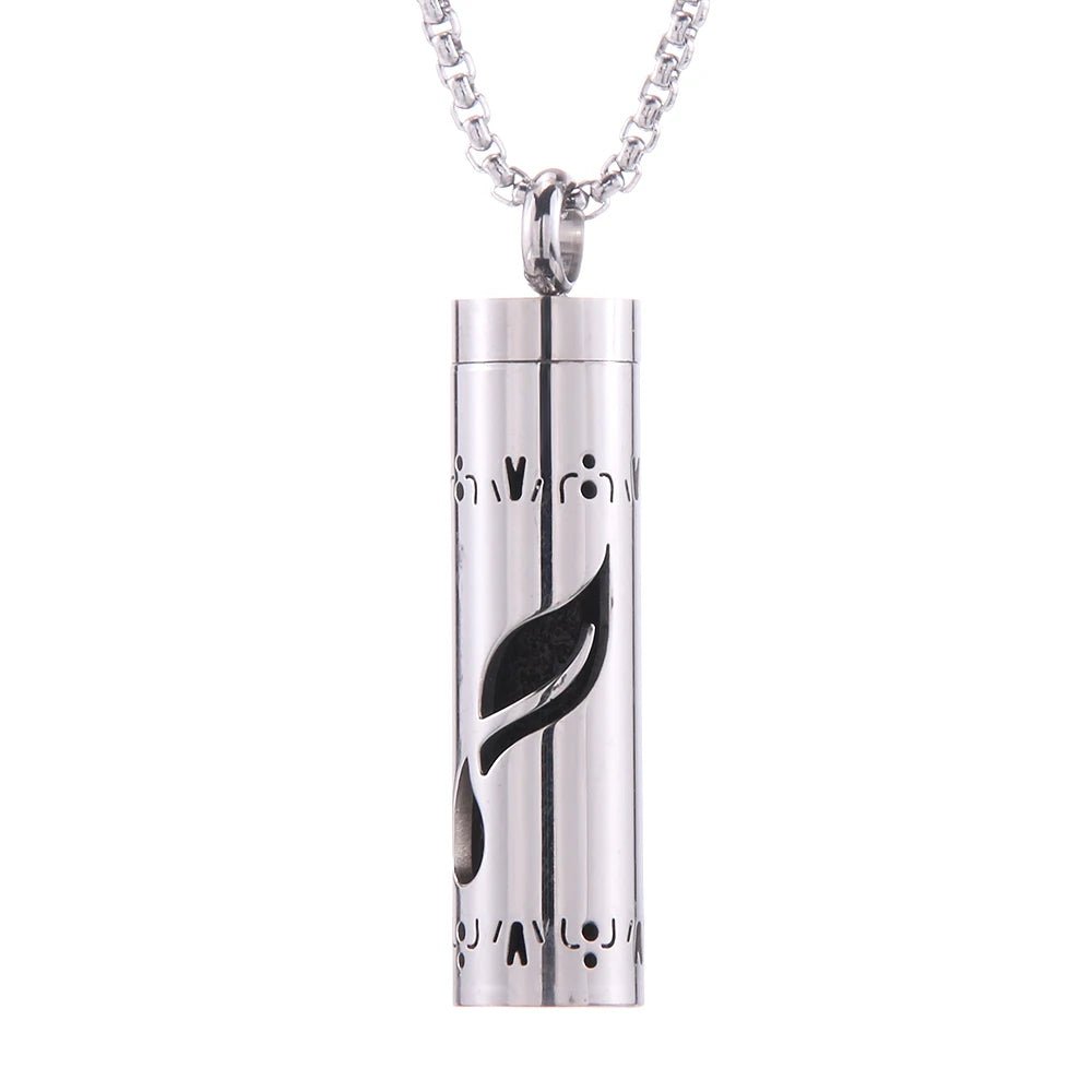 Essential Oil Diffuser Necklace – Stylish Aromatherapy Pendant with Stainless Steel Open Locket for Long-Lasting Scent