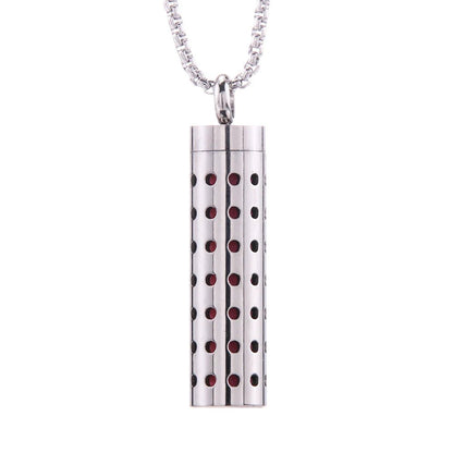 Essential Oil Diffuser Necklace – Stylish Aromatherapy Pendant with Stainless Steel Open Locket for Long-Lasting Scent