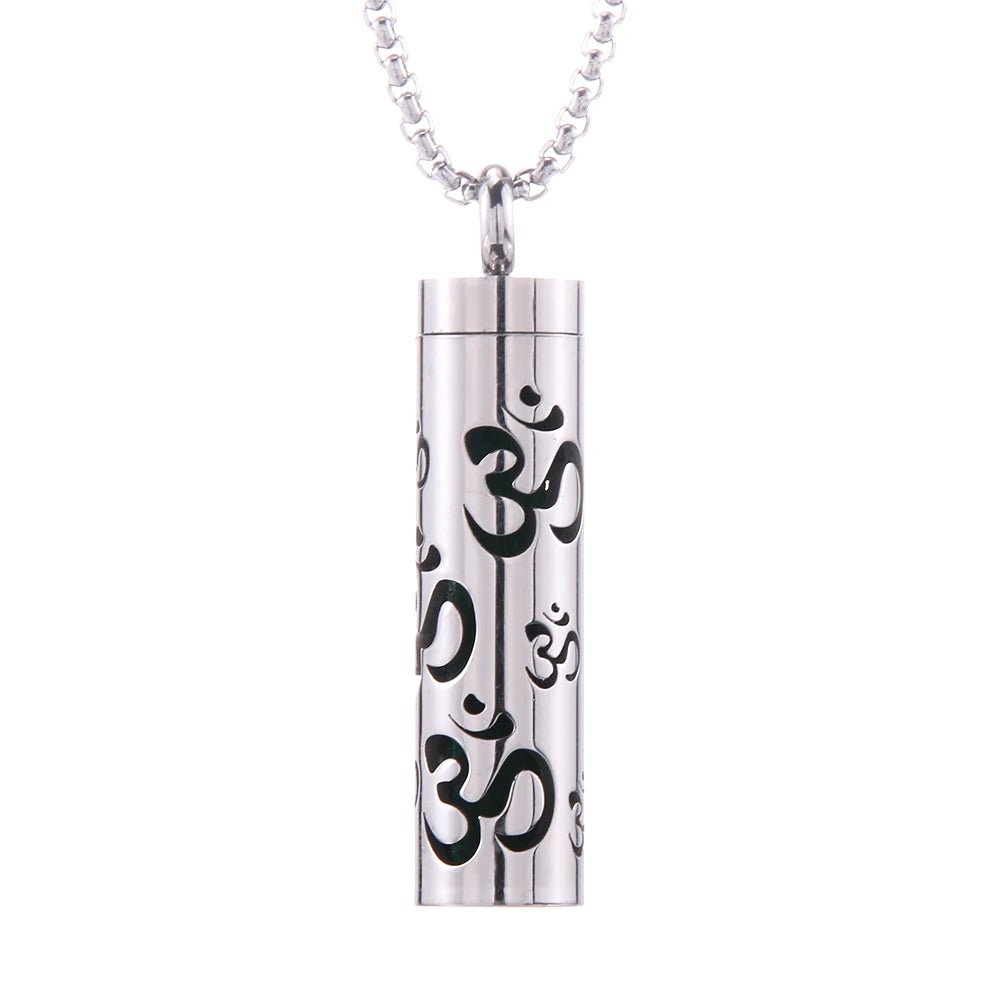 Essential Oil Diffuser Necklace – Stylish Aromatherapy Pendant with Stainless Steel Open Locket for Long-Lasting Scent