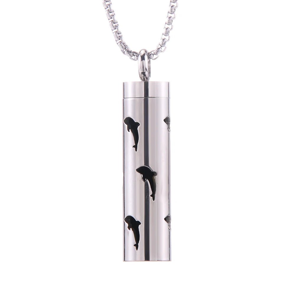Essential Oil Diffuser Necklace – Stylish Aromatherapy Pendant with Stainless Steel Open Locket for Long-Lasting Scent