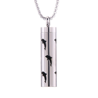 Essential Oil Diffuser Necklace – Stylish Aromatherapy Pendant with Stainless Steel Open Locket for Long-Lasting Scent