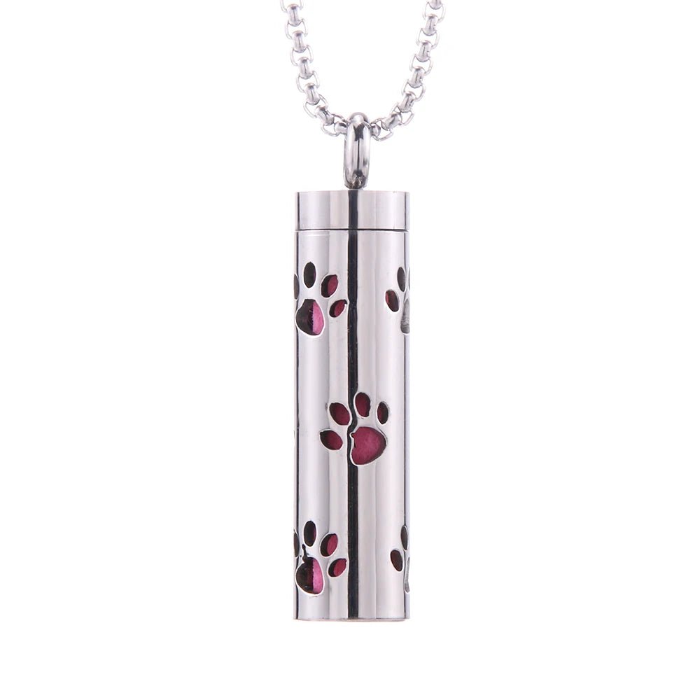Essential Oil Diffuser Necklace – Stylish Aromatherapy Pendant with Stainless Steel Open Locket for Long-Lasting Scent