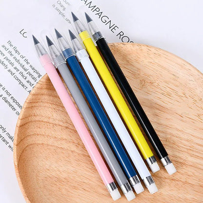 Eternal Pencil - Everlasting Infinity Pencil with Eraser for Writing, Sketch, Drawing