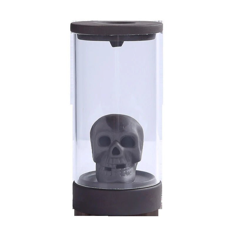 Eternal Skull Pumpkin Halloween Incense Burner - Mesmerizing Ceramic Decor