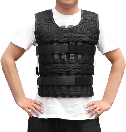 Exercise Weight Vest - 30KG Adjustable Exercise Loading Weight Vest for Fitness Training