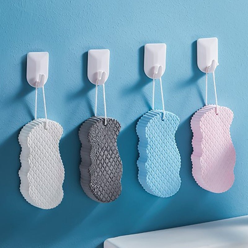 Exfoliating Shower Sponge - 3D Sponge Dead Skin Remover for Body