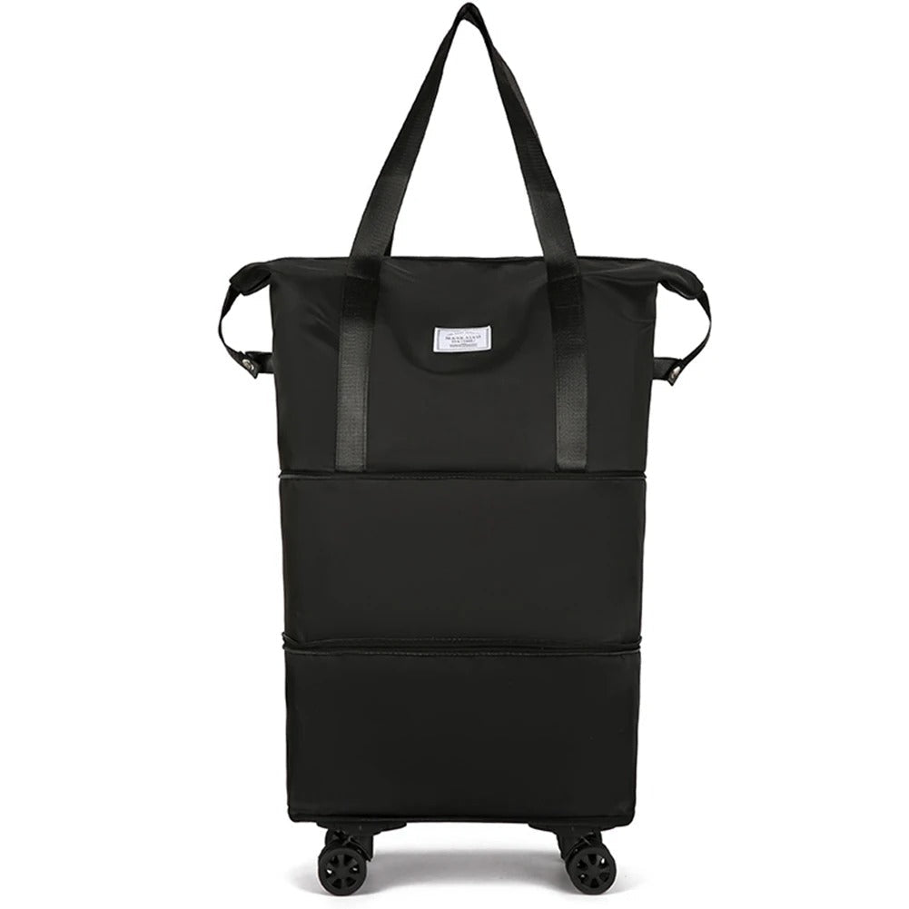 Rolling Expandable Luggage Bag - Travel Bag Lightweight Suitcase for Men and Women