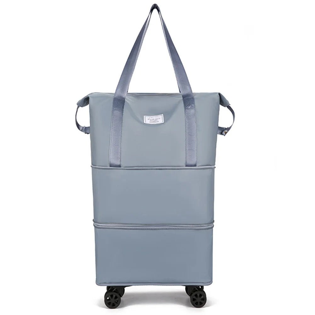 Rolling Expandable Luggage Bag - Travel Bag Lightweight Suitcase for Men and Women