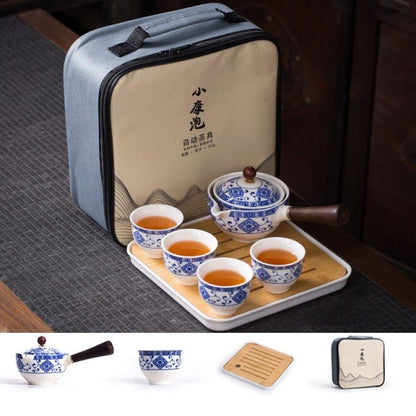 Exquisite Rotating Teapot Premium Set
