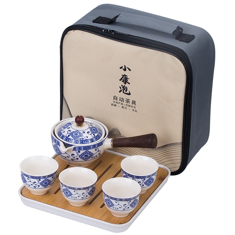 Exquisite Rotating Teapot Premium Set