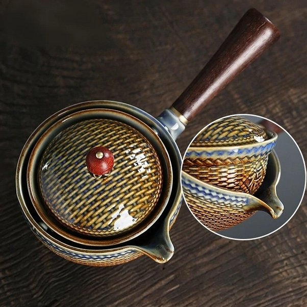 Exquisite Rotating Teapot Premium Set