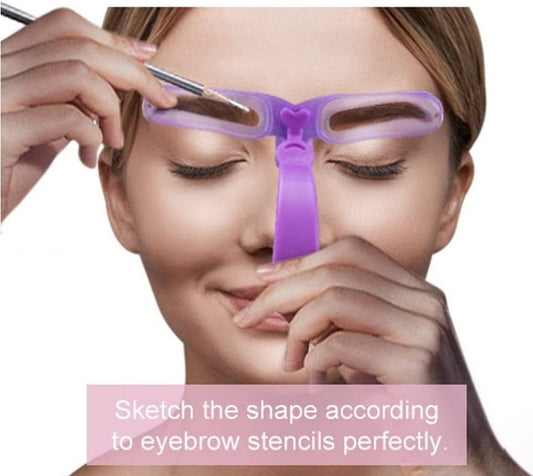 Eyebrow Stamp Stencil