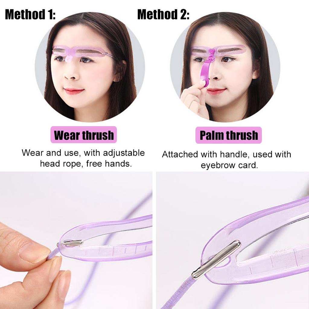 Eyebrow Stamp Stencil