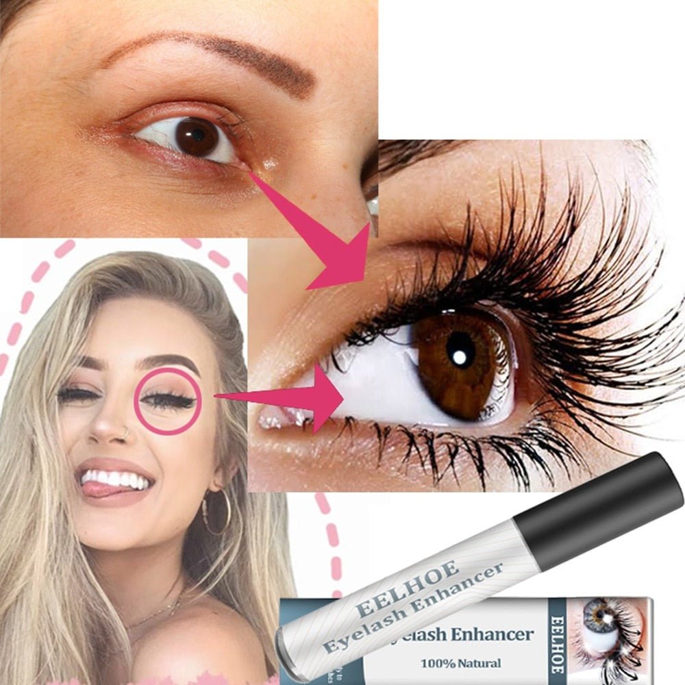 Eyelash Growth Enhancer Serum - Natural Eyelash Serum to Grow Lashes
