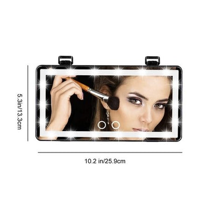 LED Car Makeup Mirror
