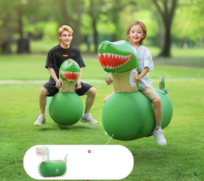 Giant Inflatable Bouncy Dinosaurs – Durable Ride-On Dinosaur Toy for Kids’ Jumping, Bouncing, and Active Indoor or Outdoor Playtime Fun