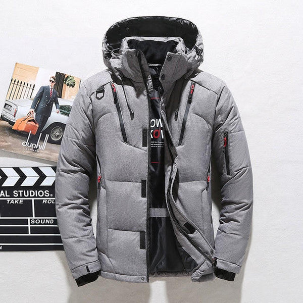 Thermal duck down jacket