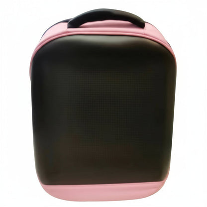 LED Laptop Backpack – Programmable Display, USB Charging, Waterproof Travel Bag with Adjustable Straps & Trolley Sleeve