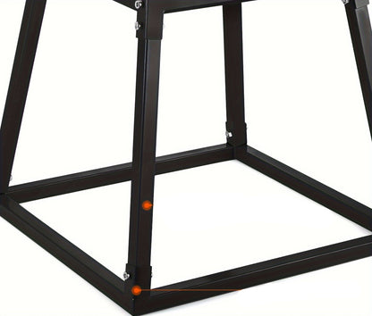Heavy-Duty Steel Fitness Platform Plyometric Jump Box –  For Jump Training, Crossfit, Strength & Conditioning Home Workouts