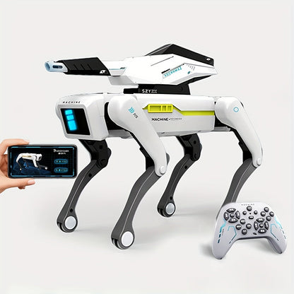 Voice-Controlled Interactive AI Smart Robot Dog – Programmable Pet with Mobile App, USB Rechargeable Design, Robotic Movements & Smart Learning Features