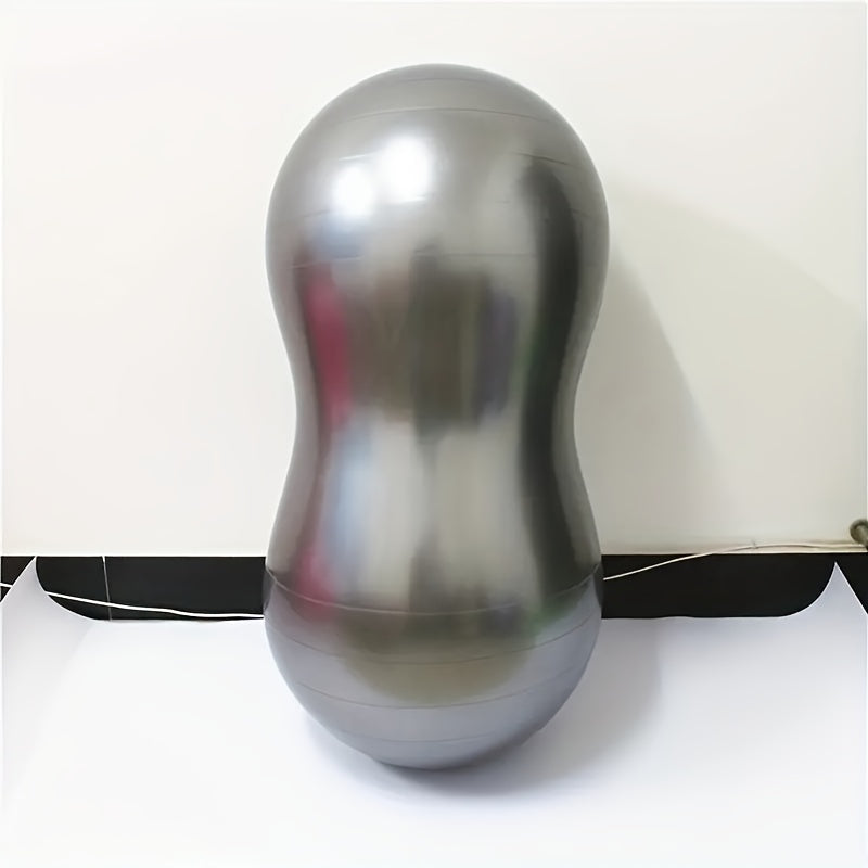 High-Quality Peanut-Shaped Yoga Ball – Stability and Balance Trainer for Fitness, Physical Therapy, Back Massage, and Sensory Training