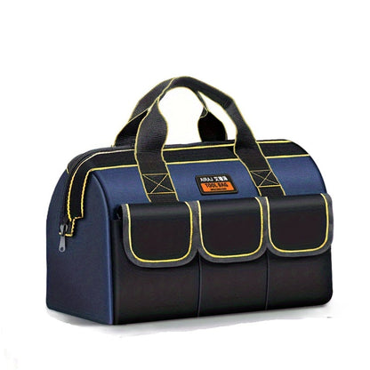 Heavy-Duty Electrician Tool Bags – Waterproof Oxford Cloth with Multiple Pockets, Available in 13/16/18 Inch, Ideal for Workshops, Repairs, Gardening, and Outdoor Storage