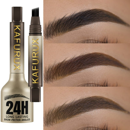 Long Lasting Waterproof Eyebrow Pencil – Sweatproof, Easy-To-Use Makeup for Flawless Brows in Black, Brown & Earth Tones