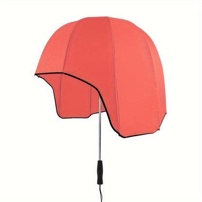 Helmet Umbrella Hat – Multi-Functional Sunshade Rain Hat for Outdoor Travel, Casual Use & Hands-Free Weather Protection