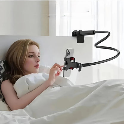 Rotating Universal Phone Stand – 360° Desktop Smartphone Holder for Lazy Viewing in Bed, Ideal Gift for Tech-Lovers and Everyday Use
