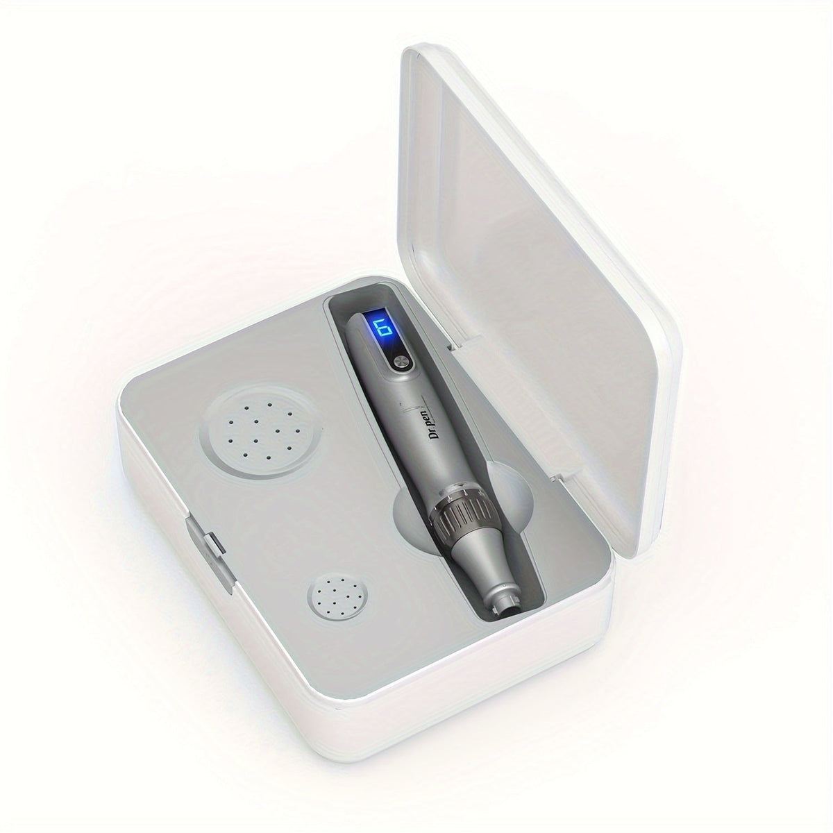Motorized Microneedling Pen Kit with 20 Replacement Cartridges