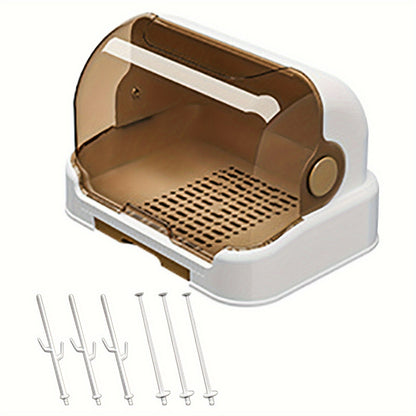 Baby Bottle Drying Rack with Removable Drip Tray – Bottle Organizer, Countertop Storage Solution for Nursing Bottles, Pacifiers, and Baby Feeding Accessories
